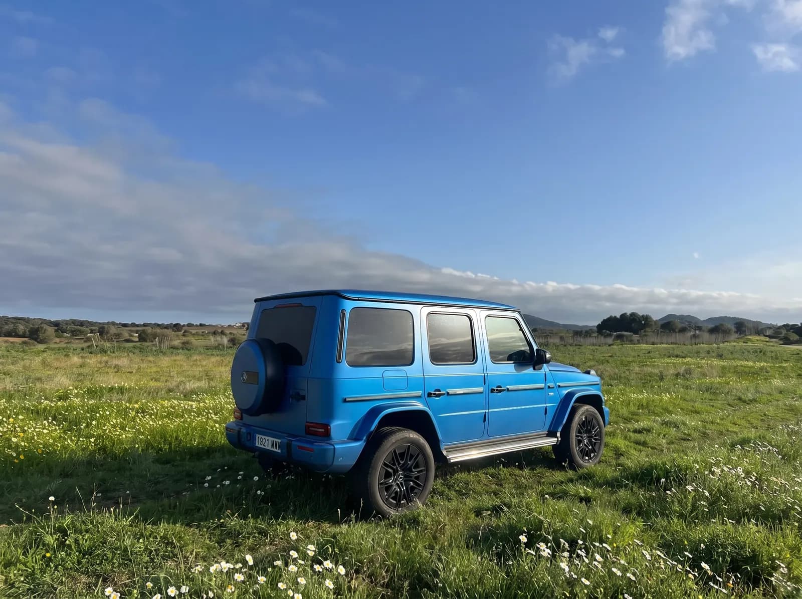 Mercedes-Benz G 580 EQ for hire in Mallorca